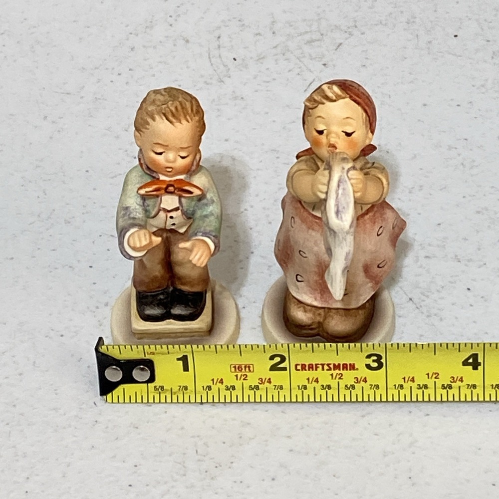 VTG 1980's Hummel Figurine Lot Of 2 Band Leader Conductor 129 Wash Day 321 4/0 - Picture 10 of 10